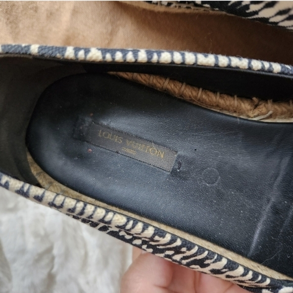 Louis Vuitton LV Women's size 37 Euro 7 US Gem Jewel Espadrille Slip On Shoes - Picture 7 of 13